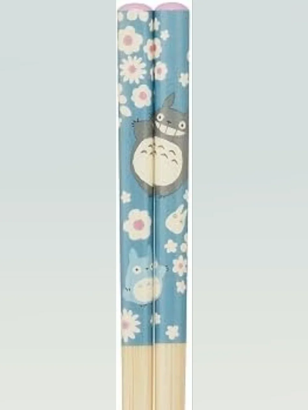 Set Of Two New Totoro Chopsticks 21 Cm - Blue And White Style